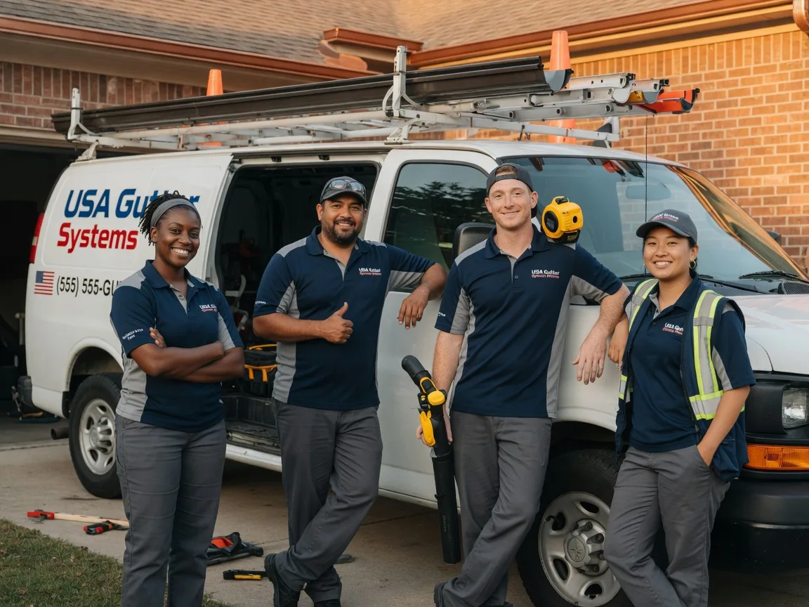 Gutter Installation company in Old Glory, TX